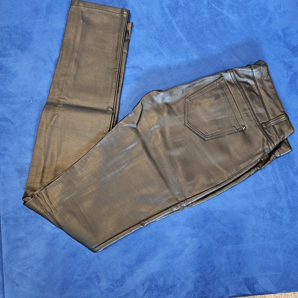 Tall  Faux Leather Jeans - Picture 2 of 3